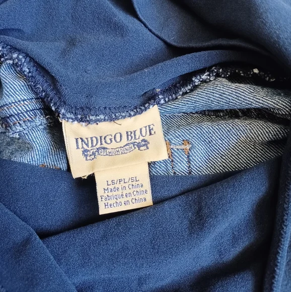 HP•Indigo Blue Maternity Jeans - Picture 6 of 7